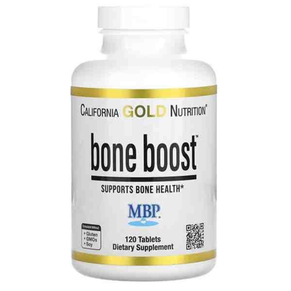 California Gold Nutrition Bone Boost –120 Tablets