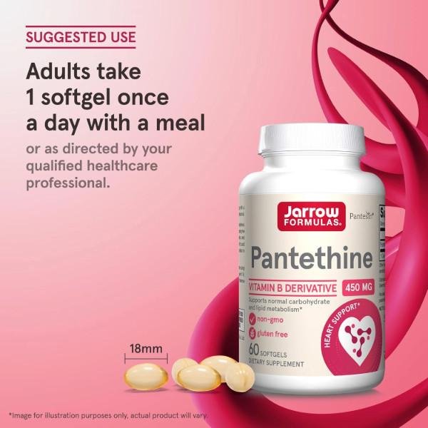 Jarrow Formula Pantothenic Acid B5 Supplement