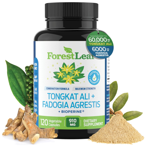 Forest Leaf Tongkat Ali + Fadogia Agrestis Capsules