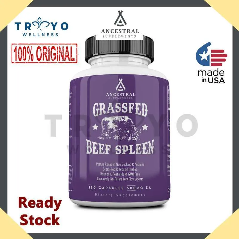 Ancestral Supplements Grassfed Beef Spleen Capsules