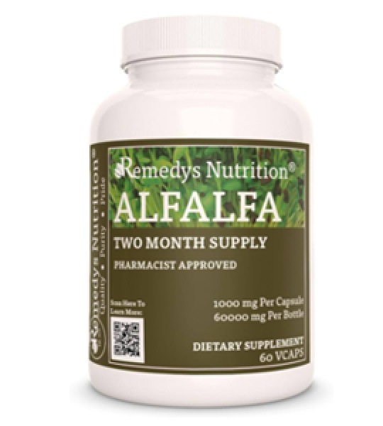 Remedy's Nutrition Alfalfa Root Extract Capsules