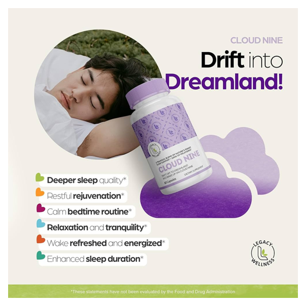 Legacy Wellness Cloud Nine Capsules