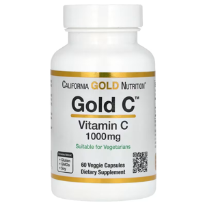 California Gold Nutrition Gold C Vitamin C 1000mg Capsules