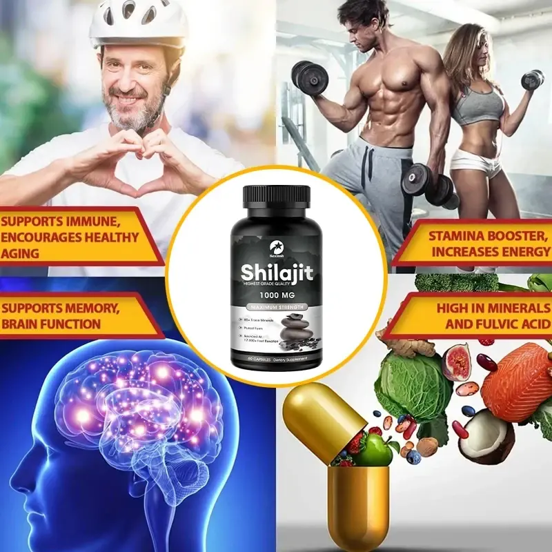 Kexinsh Shilajit Capsules 1000mg