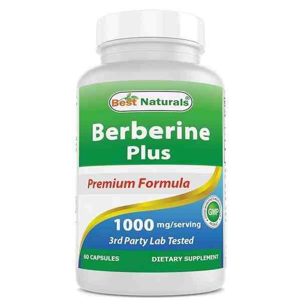 Best Naturals Berberine 500mg | 120 Capsules