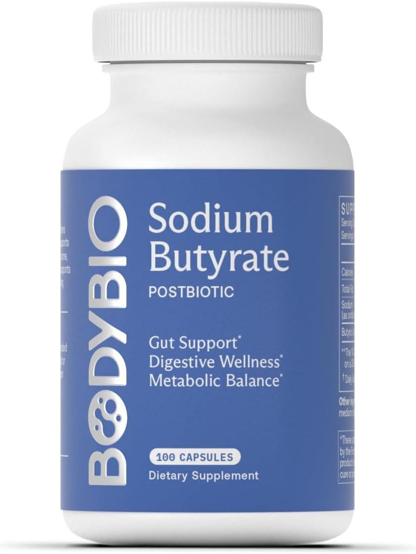 Body Bio Sodium Butyrate Supplement