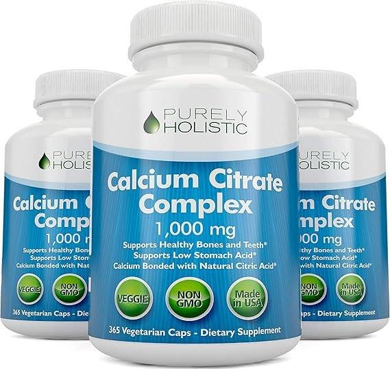 Purely Holistic Calcium Citrate Complex Supplement