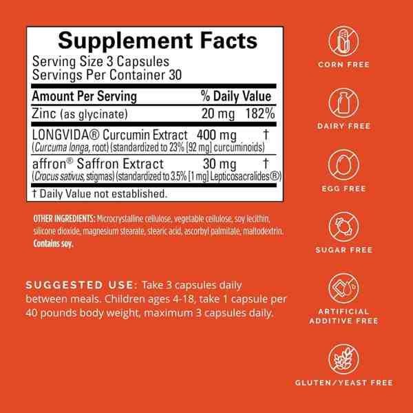 BrainMD Happy Saffron Plus – 3-in-1 Formula