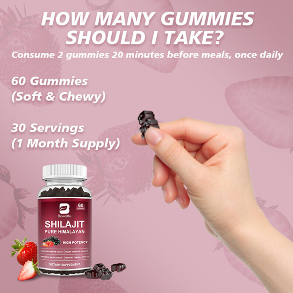 Beworths Shilajit Pure Himalayan Capsules
