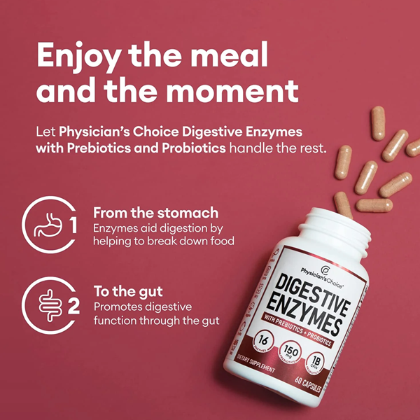 Physicians Choice Digestive Enzyme Capsules