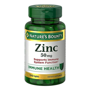 Nature Bounty Zinc 50mg Capsules