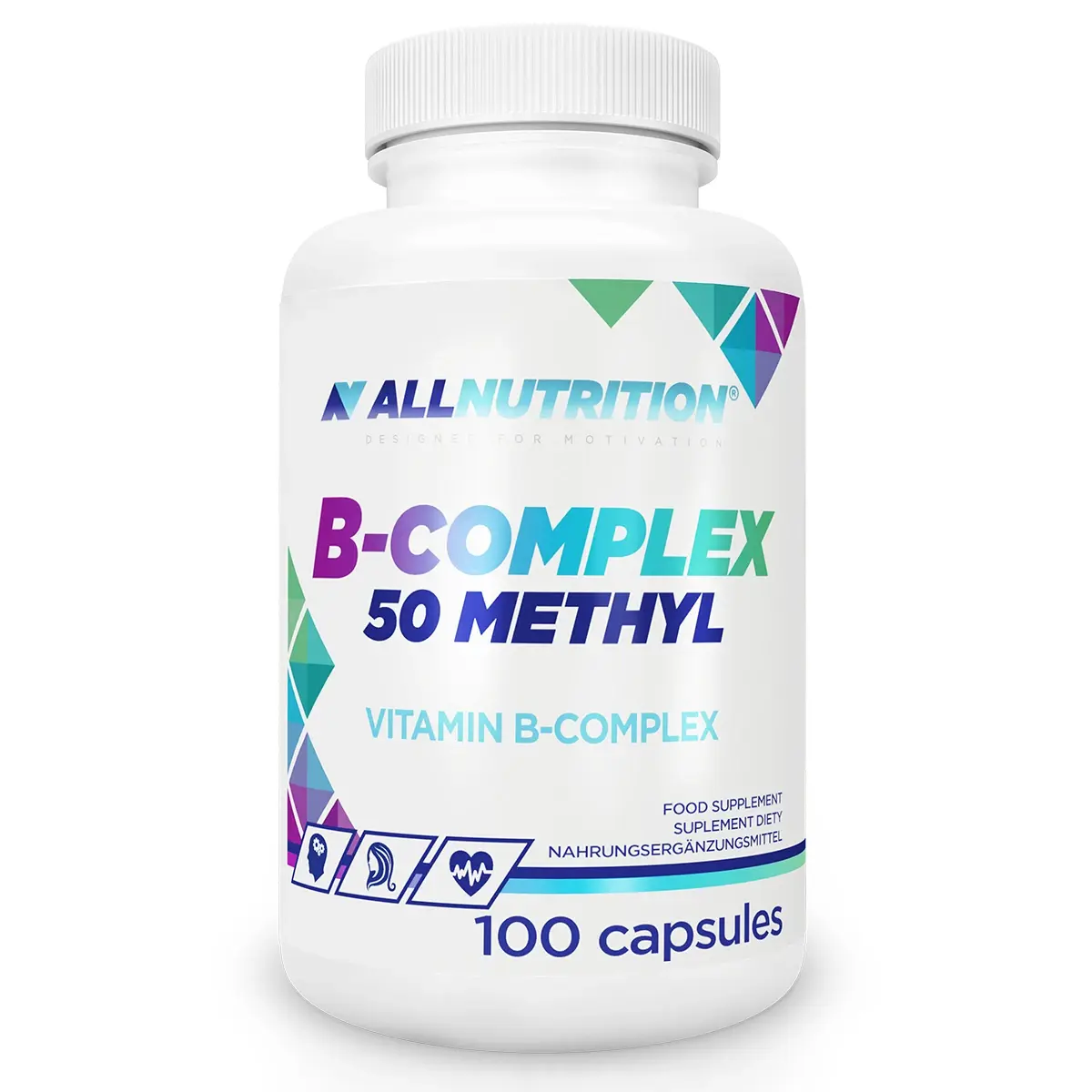 Super Nutrition Complete B-COMPLEX With L-methylfolate Capsules