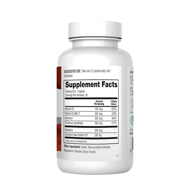 Barton Nutrition Cinnachroma Cinnamon Capsules