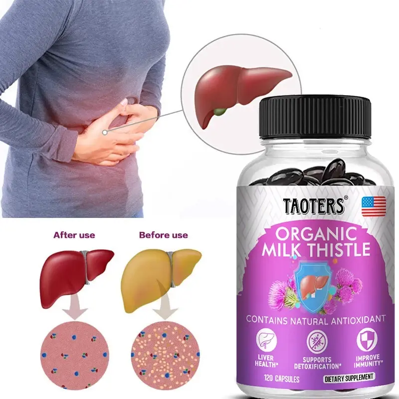 Taoters Organic Milk Thistle Supplement