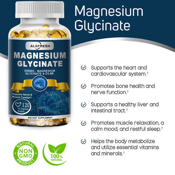 Alxfresh Magnesium Glycinate Capsules