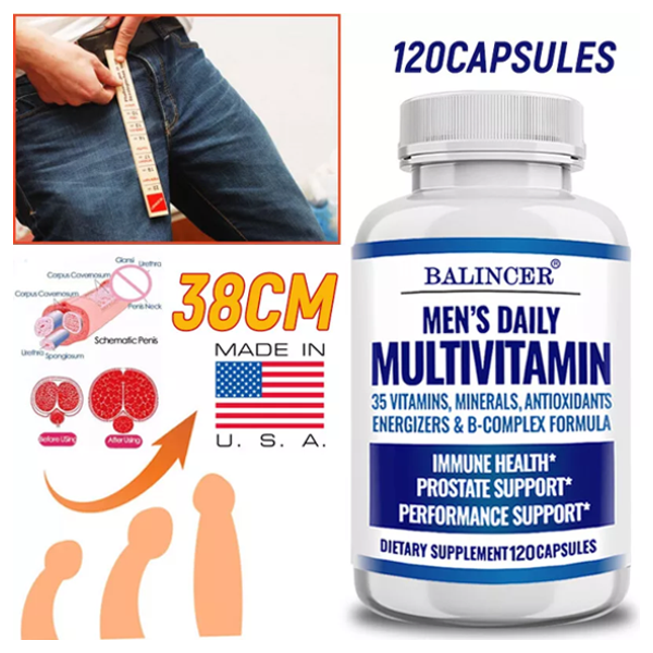 Balincer Men's Daily Multivitamin Capsules