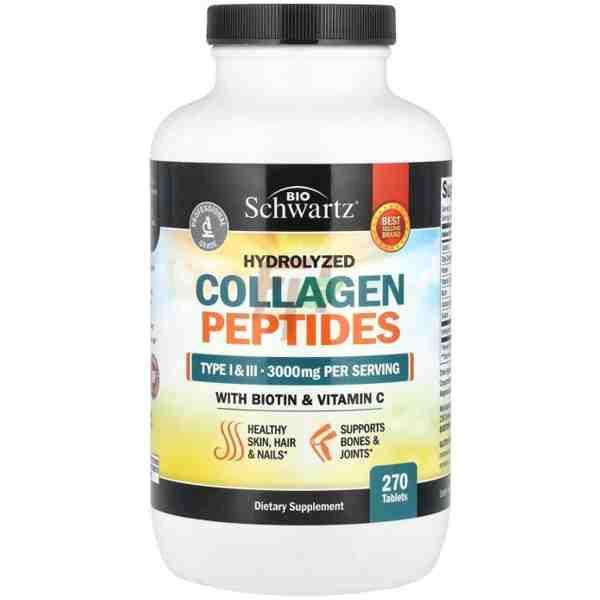 Bio Schwartz Hydrolyzed Collagen Peptides