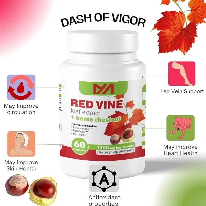 Red Vine Leaf Extract Capsules