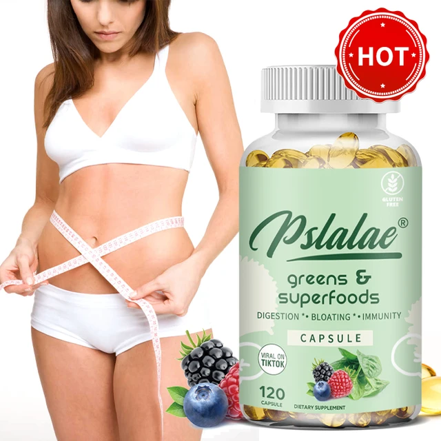 Pslalae Green & Superfood Capsules