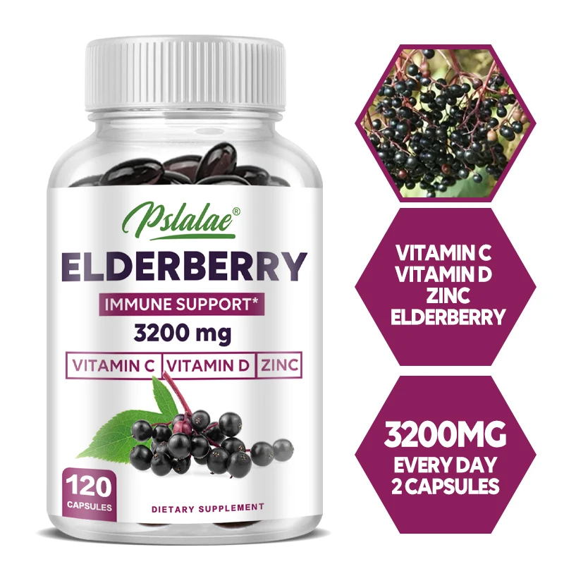 Pslalae Elderberry Capsules