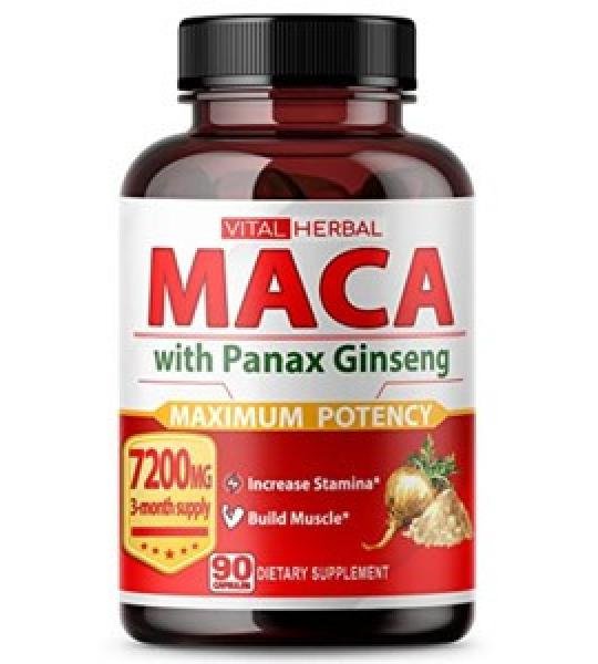 Vital Herbal Maca Ashwagandha + Panax Ginseng