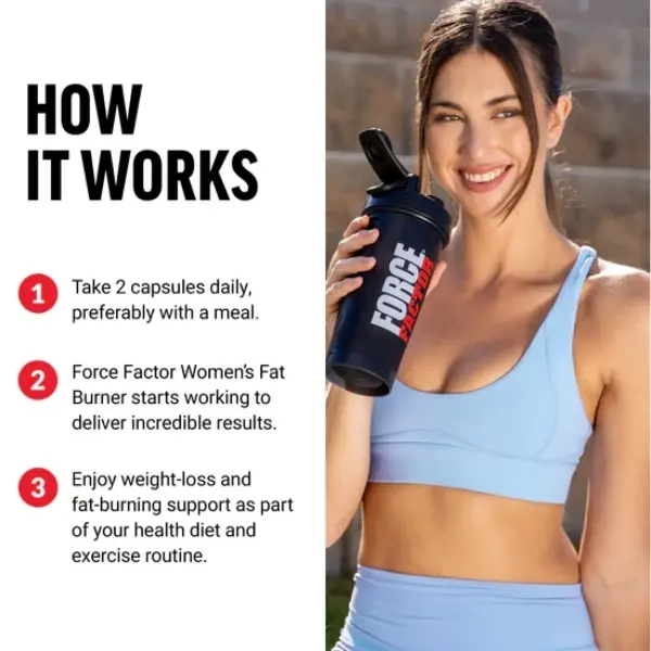 Force Factor Women’s Fat Burner Supplement
