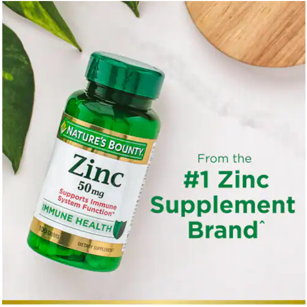 Nature Bounty Zinc 50mg Capsules