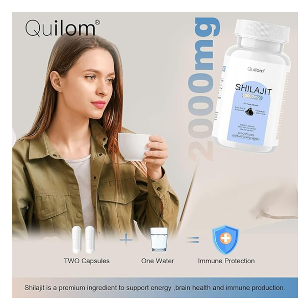 Quilom Shilajit 2000Mg Capsules