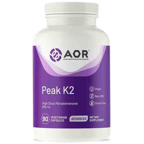 AOR Peak K2 – High Dose Menatetrenone (MK-4)