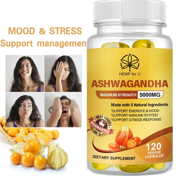Hemp For U Ashwagandha Extract Capsules