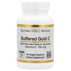 California Gold Nutrition Buffered Gold C | 240 Capsules