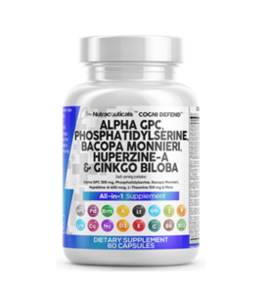 Clear Nutraceuticals Alpha Gpc, Phosphatidylserine, Ginko Biloba