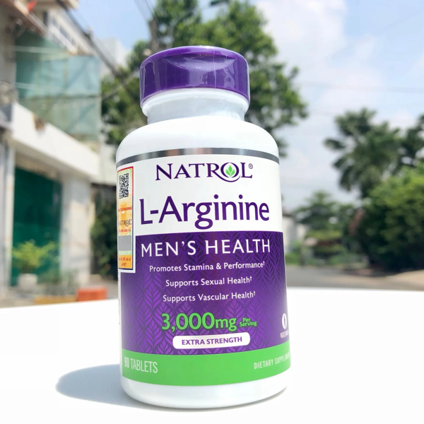 Natrol l-arginine 3000mg Capsules