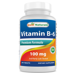 Best Naturals Vitamin B-6 100 mg capsules