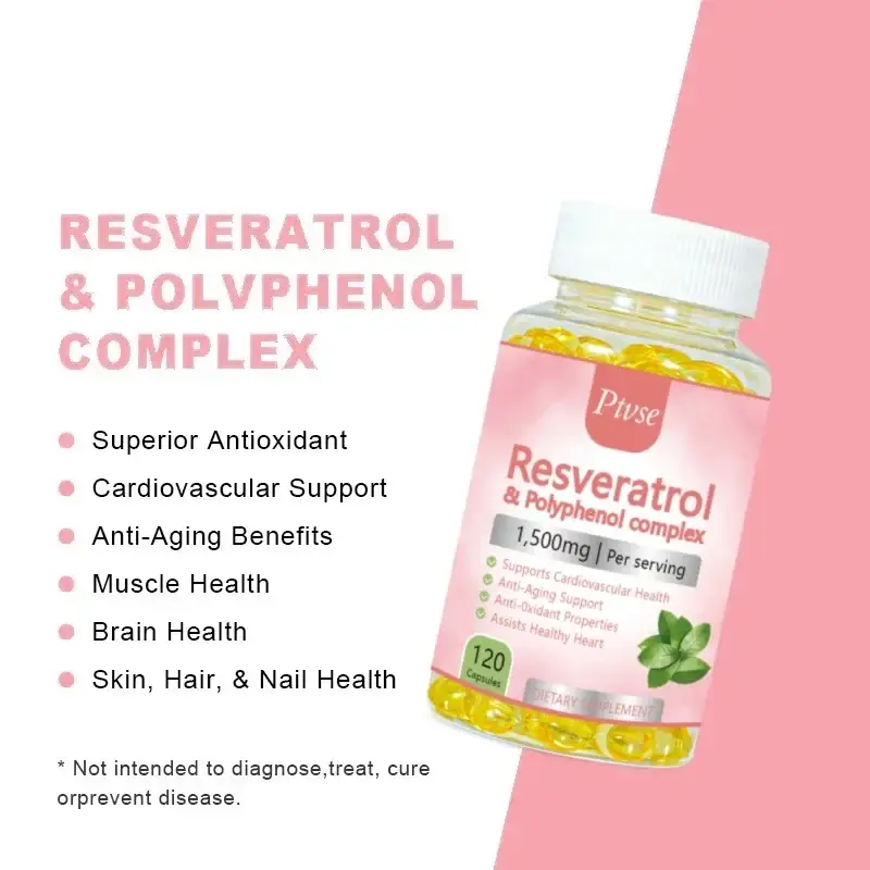 Ptvse Resveratrol & Polyphenol Complex