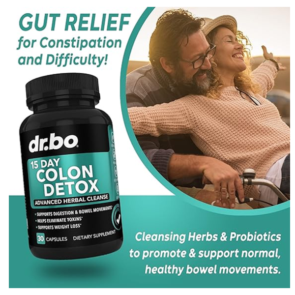 Dr. Bo 15 Day Colon Detox Capsules