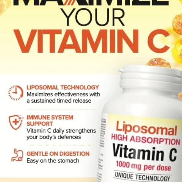 Natural Factors Liposomal & Vitamin C Supplement