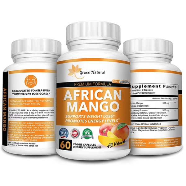 Grace Natural African Mango Weight Loss Capsule