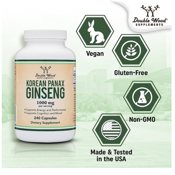 Double Panax Ginseng 1000mg