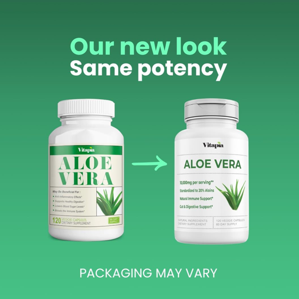 Vitapa Aloe Vera 1000mg Capsules