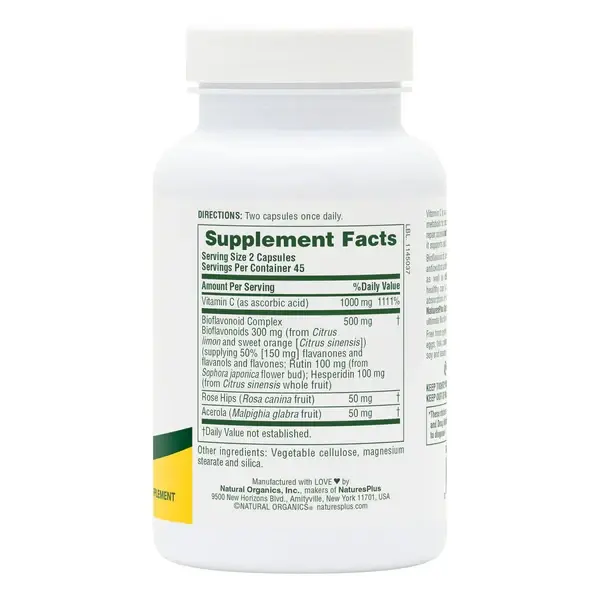 Natures Plus Super C Complex Supplement
