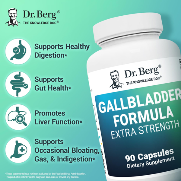 Dr. Berg Gallbladder Formula Extra Strength Capsules
