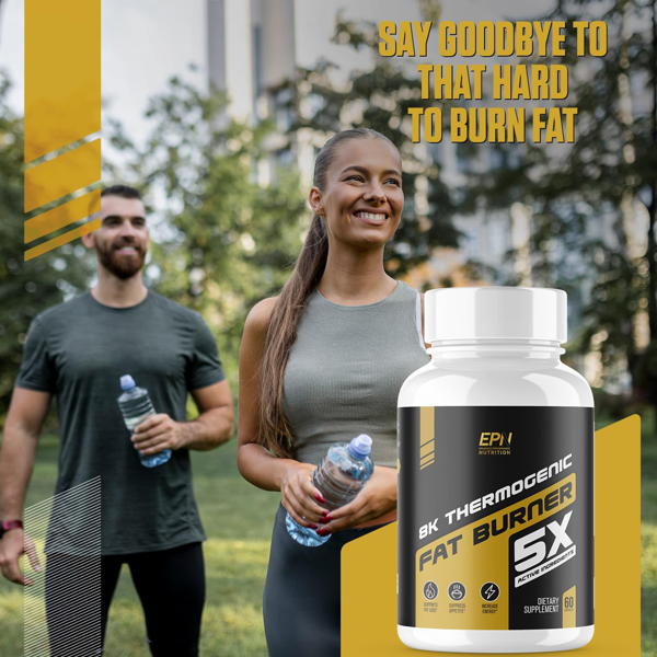 EPN 8k Thermogenic Energy Burn 5x Capsules