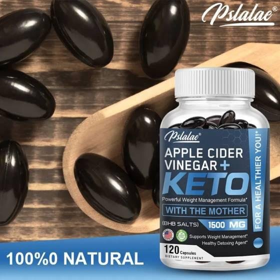 Pslalae Apple Cider Vinegar + Keto