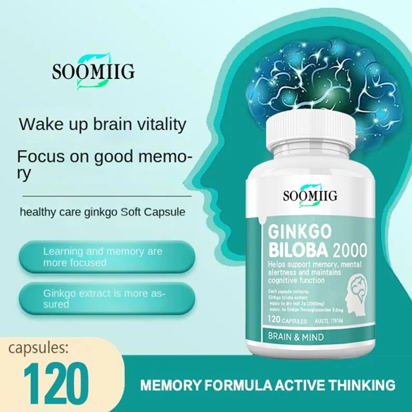 Soomiig Ginkgo Biloba 2000 Capsules