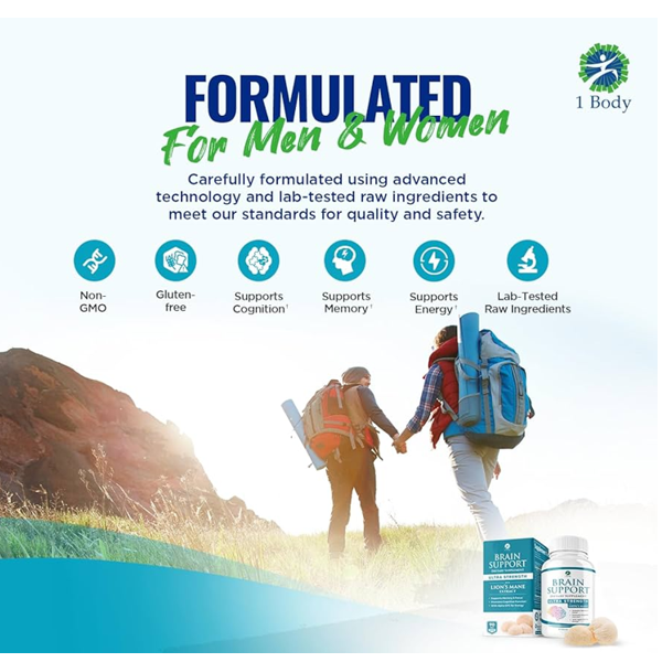 1 Body Brain Support Supplements