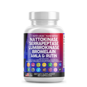 Clean Nutraceuticals Nattokinase, Serrapeptase Capsules