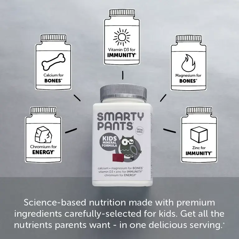 Smartypants Kids Mineral Formula Capsules