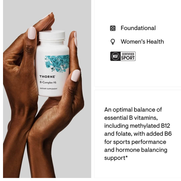 Thorne B Complex #6 Capsules