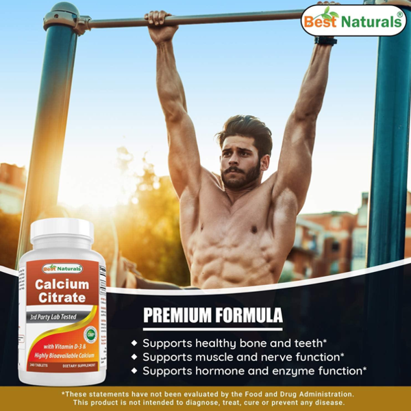 Best Naturals Calcium Citrate Capsules